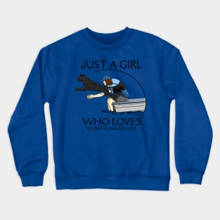 WATER WORKING BLACK RETRIEVER Crewneck Sweatshirt